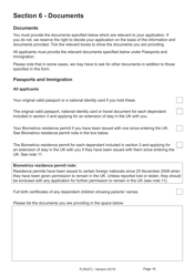 Form FLR(GT) Application for Further Leave to Remain for Grenfell Tower Survivors Granted Limited Leave Outside the Immigration Rules, and a Biometric Immigration Document - United Kingdom, Page 16