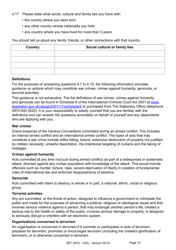 Form SET(AFG-LES) Application for Indefinite Leave to Remain (Settlement) in the UK by an Afghan National Who Relocated to the UK Under the Ex-gratia Scheme or Intimidation Policy and a Biometric Immigration Document - United Kingdom, Page 10