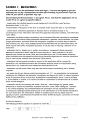 Form SET(AFG-LES) Application for Indefinite Leave to Remain (Settlement) in the UK by an Afghan National Who Relocated to the UK Under the Ex-gratia Scheme or Intimidation Policy and a Biometric Immigration Document - United Kingdom, Page 15