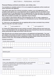 Form FLR (P) Application for an Extension of Stay in the UK as a Child Under the Age of 18 of a Relative With Limited Leave to Enter or Remain in the UK as a Refugee or Beneficiary of Humanitarian Protection and for a Biometric Immigration Document - United Kingdom, Page 12