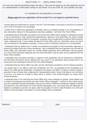 Form FLR (P) Application for an Extension of Stay in the UK as a Child Under the Age of 18 of a Relative With Limited Leave to Enter or Remain in the UK as a Refugee or Beneficiary of Humanitarian Protection and for a Biometric Immigration Document - United Kingdom, Page 28