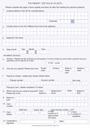 Form FLR (P) Application for an Extension of Stay in the UK as a Child Under the Age of 18 of a Relative With Limited Leave to Enter or Remain in the UK as a Refugee or Beneficiary of Humanitarian Protection and for a Biometric Immigration Document - United Kingdom, Page 4
