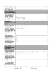 Form ASF1 Asylum Support Application Form - United Kingdom, Page 27
