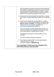 Form ASF1 Asylum Support Application Form - United Kingdom, Page 32