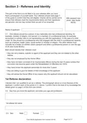Form B(OS) Application for Registration as a British Citizen - United Kingdom, Page 9