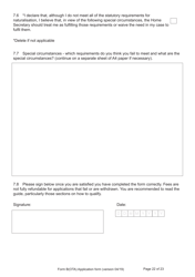 Form B(OTA) Application for Registration as a British Citizen by British Overseas Territories Citizen, British Overseas Citizen, British Protected Person, British Subject (Under the British Nationality Act 1981), British National (Overseas) - United Kingdom, Page 22
