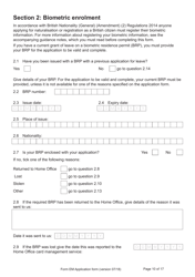 Form EM Application for Registration as a British Citizen Under British Nationality (Hong Kong) Act 1997 - United Kingdom, Page 10