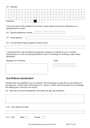 Form S2 Application for Registration as a British Citizen/A British Overseas Territories Citizen/A British Overseas Citizen/A British Subject by or on Behalf of a Stateless Person Born Outside of the UK and the Overseas Territories on or After 1 January 1983 - United Kingdom, Page 13