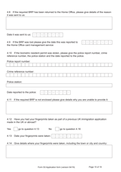 Form S3 Application for Registration as a British Citizen, or a British Overseas Citizen - United Kingdom, Page 15