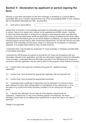Form S3 Application for Registration as a British Citizen, or a British Overseas Citizen - United Kingdom, Page 18