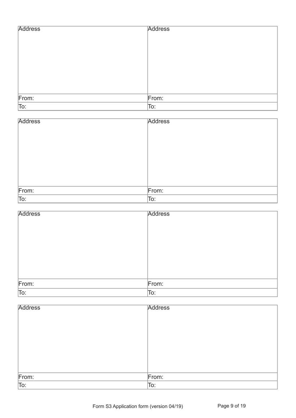 Form S3 - Fill Out, Sign Online and Download Printable PDF, United ...