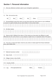 Form T Application for Registration as a British Citizen by a Person Who: Was Born in the UK on or After 1 January 1983/Has Lived in the UK up to the Age of 10 - United Kingdom, Page 3