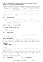 Form UKF Application for Registration as a British Citizen by a Person Born Before 1 July 2006 Whose Parents Were Not Married - United Kingdom, Page 14
