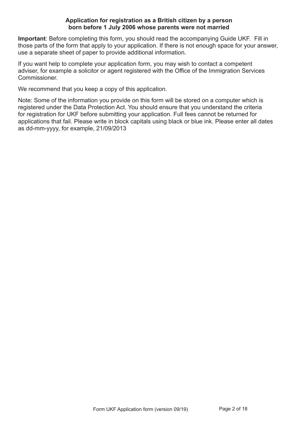 Form UKF Fill Out, Sign Online and Download Printable PDF, United Kingdom Templateroller