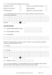 Form UKF Application for Registration as a British Citizen by a Person Born Before 1 July 2006 Whose Parents Were Not Married - United Kingdom, Page 4
