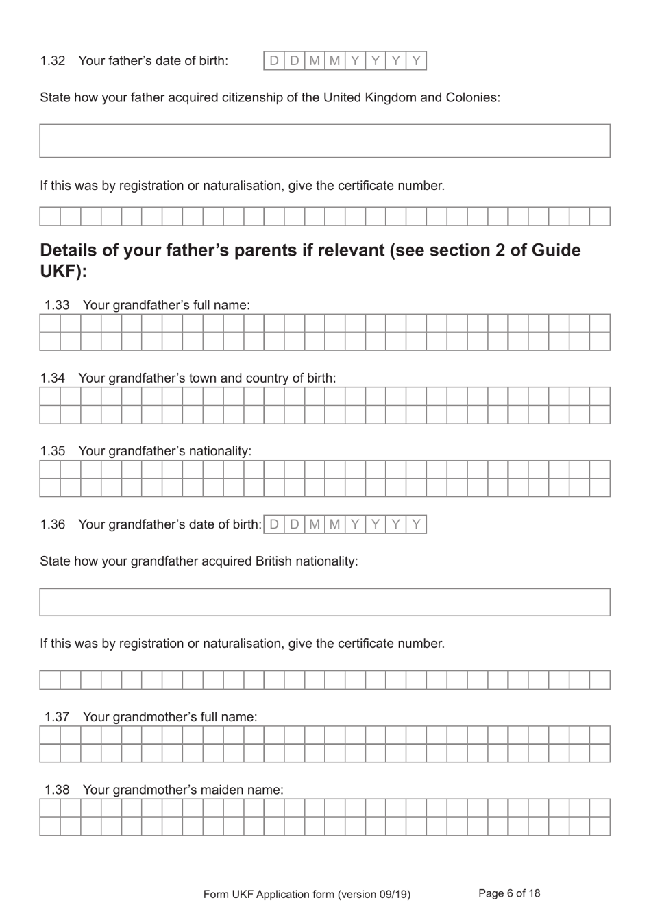 Form UKF Fill Out, Sign Online and Download Printable PDF, United Kingdom Templateroller