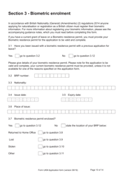 Form UKM Application for Registration as a British Citizen by a Person Born Before 1983 to a British Mother - United Kingdom, Page 10