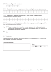 Form UKM Application for Registration as a British Citizen by a Person Born Before 1983 to a British Mother - United Kingdom, Page 12