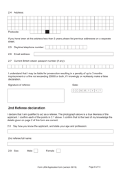 Form UKM Application for Registration as a British Citizen by a Person Born Before 1983 to a British Mother - United Kingdom, Page 8