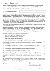 Form RS1 Application for Registration as a British Citizen by a Person Who Has Made a Declaration of Renunciation - United Kingdom, Page 20