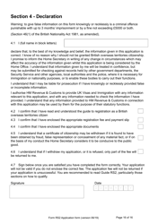 Form RS2 Application for Registration as a British Overseas Territories Citizen by a Person Who Has Made a Declaration of Renunciation - United Kingdom, Page 16