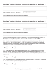 Form MN3 Application for Registration of a Child Under 18 as a British Overseas Citizen - United Kingdom, Page 12