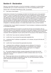 Form MN3 Application for Registration of a Child Under 18 as a British Overseas Citizen - United Kingdom, Page 20