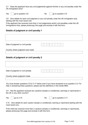 Form MN4 Application for Registration of a Child Under 18 as a British Subject - United Kingdom, Page 11