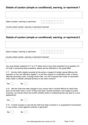Form MN4 Application for Registration of a Child Under 18 as a British Subject - United Kingdom, Page 12