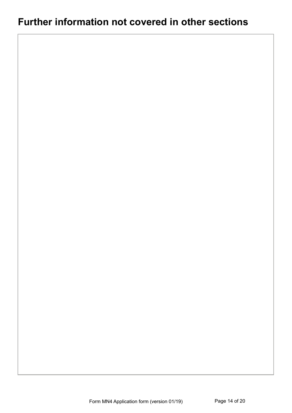 Form MN4 Application for Registration of a Child Under 18 as a British Subject - United Kingdom, Page 14