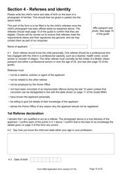 Form MN4 Application for Registration of a Child Under 18 as a British Subject - United Kingdom, Page 15