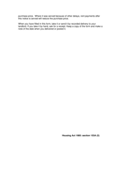 Form RTB8 Operative Notice of Delay - United Kingdom, Page 2