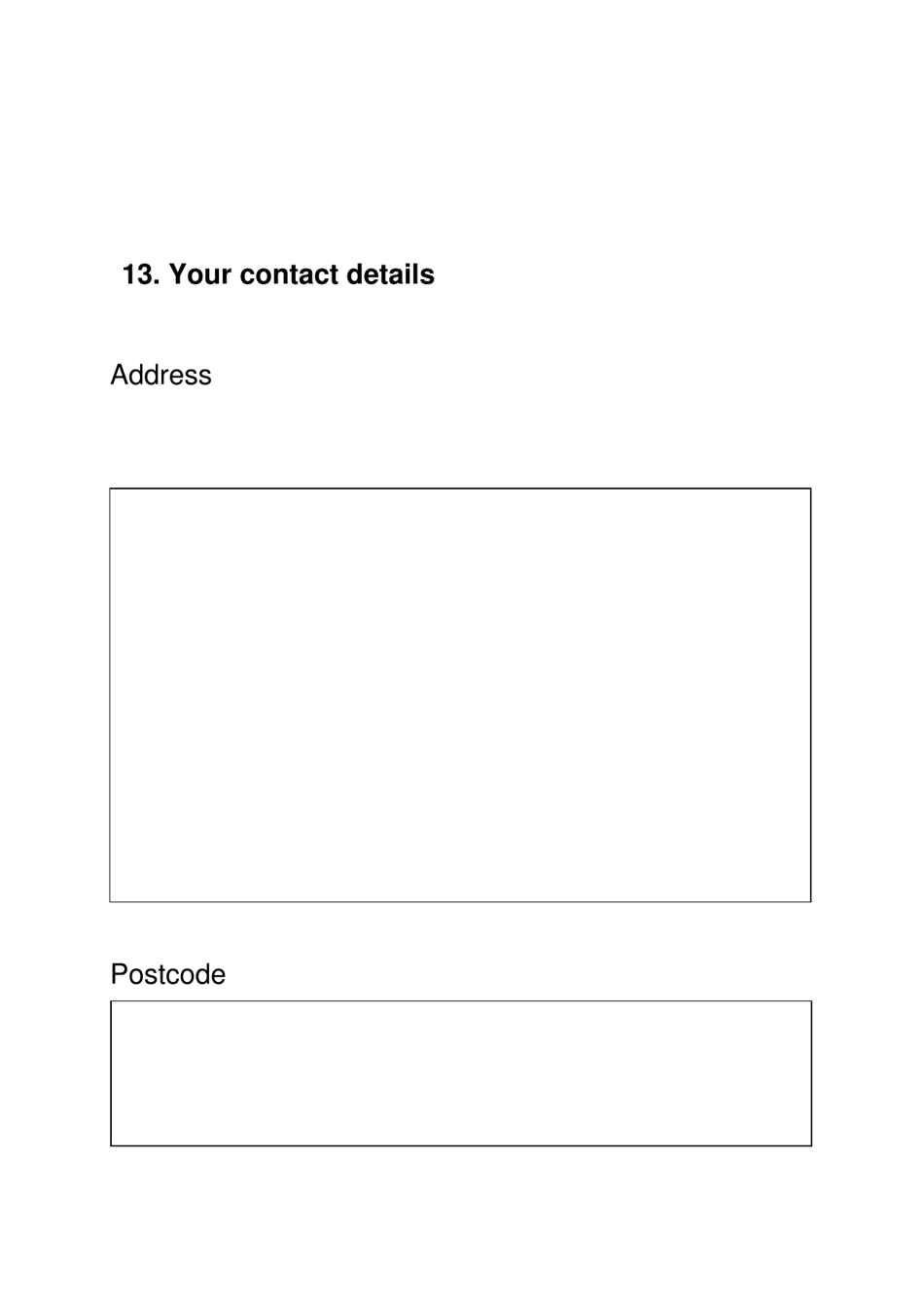 Form EX160 Apply for Help With Court and Tribunal Fees (Large Print) - United Kingdom, Page 12