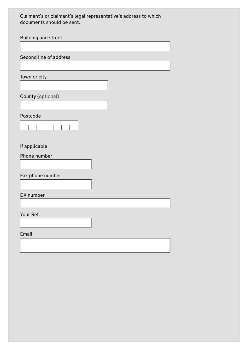 Form N8 Claim Form (Arbitration) - United Kingdom, Page 5