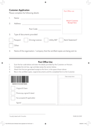 Form P6740 Customer Application - United Kingdom, Page 2