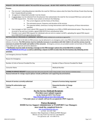 Form ODM02374 Private Duty Nursing (Pdn) Services Request - Ohio, Page 2