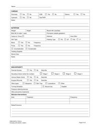 Form ODM02376 Private Duty Nursing (Pdn) Assessment - Ohio, Page 6