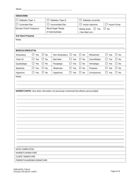 Form ODM02376 Private Duty Nursing (Pdn) Assessment - Ohio, Page 8