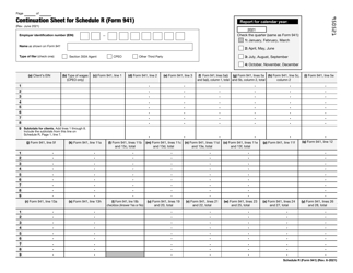 IRS Form 941 Schedule R Allocation Schedule for Aggregate Form 941 Filers, Page 2