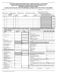 Form MC176-2A QMB/SLMB/QI Qualified Medicare Beneficiary (Qmb)/Specified Low-Income Medicare Beneficiary (Slmb)/Qualifying Individual (Qi) Income Eligibility Work Sheet, Couple or Applicant With an Ineligible Spouse, With or Without Child(Ren) - California