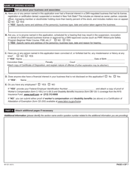 Form MV-521 Application to Amend a Driving School License - New York, Page 4
