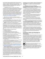 Instrucciones para IRS Formulario 2290(SP) Declaracion Del Impuesto Sobre El Uso De Vehiculos Pesados En Las Carreteras (Spanish), Page 5