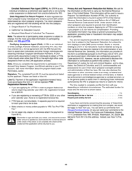 Instructions for IRS Form W-12 &quot;IRS Paid Preparer Tax Identification Number (Ptin) Application and Renewal&quot;, Page 4
