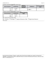 Form UIB-0098B Eligibility Investigation Record - Pension - Arizona, Page 2