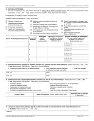 Form CF285 Application for CalFresh Benefits - California, Page 15
