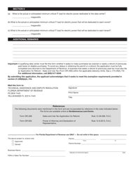 Form DR-1214DCP Application for Data Center Property Temporary Tax Exemption Certificate - Florida, Page 2