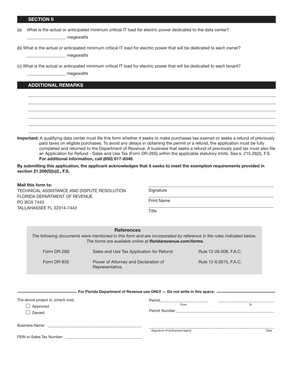 Form DR-1214DCP Download Printable PDF or Fill Online Application for ...