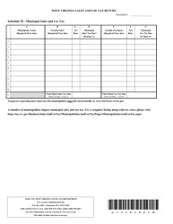 Form WV/CST-200CU West Virginia Sales and Use Tax Return - West Virginia, Page 3