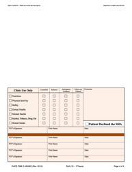 Form DHCS7098 G Staying Healthy Assessment - 12-17 Years - California (English/Arabic), Page 4