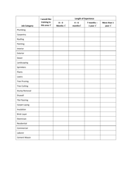 Form S3P-2 Sample Employment Survey - Arizona, Page 3